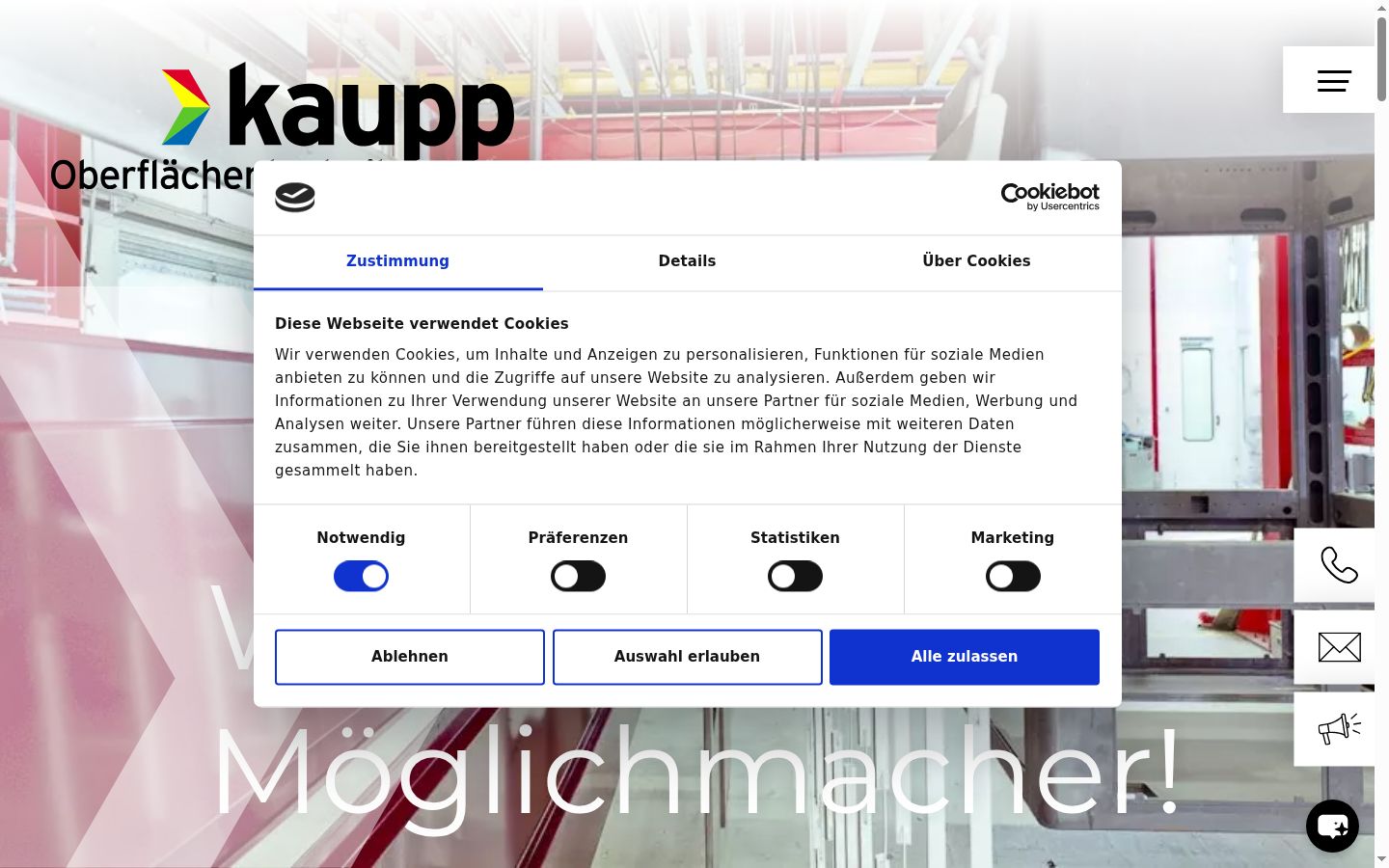 Sutikimo reklamjuostės, rodytos prieš bet kokią sąveiką, ekrano kopija