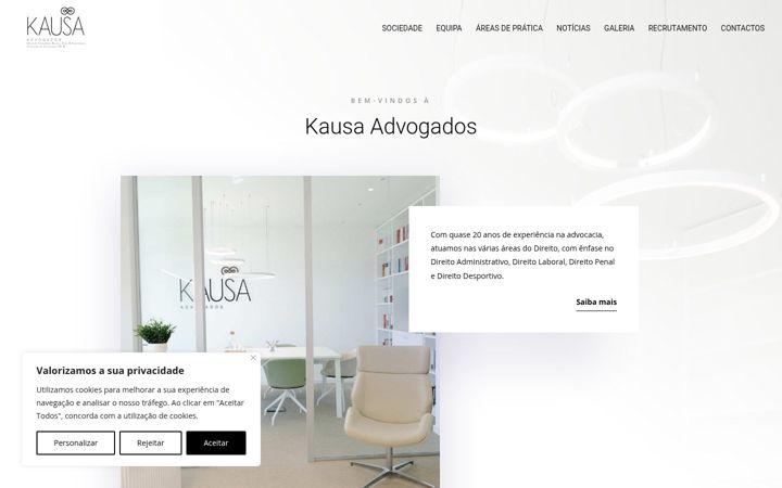 Screenshot of kausa.pt