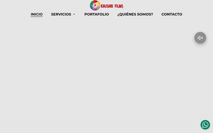 Screenshot of kausarifilms.com