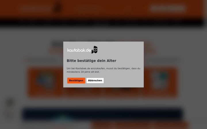 Screenshot of kautabak.de