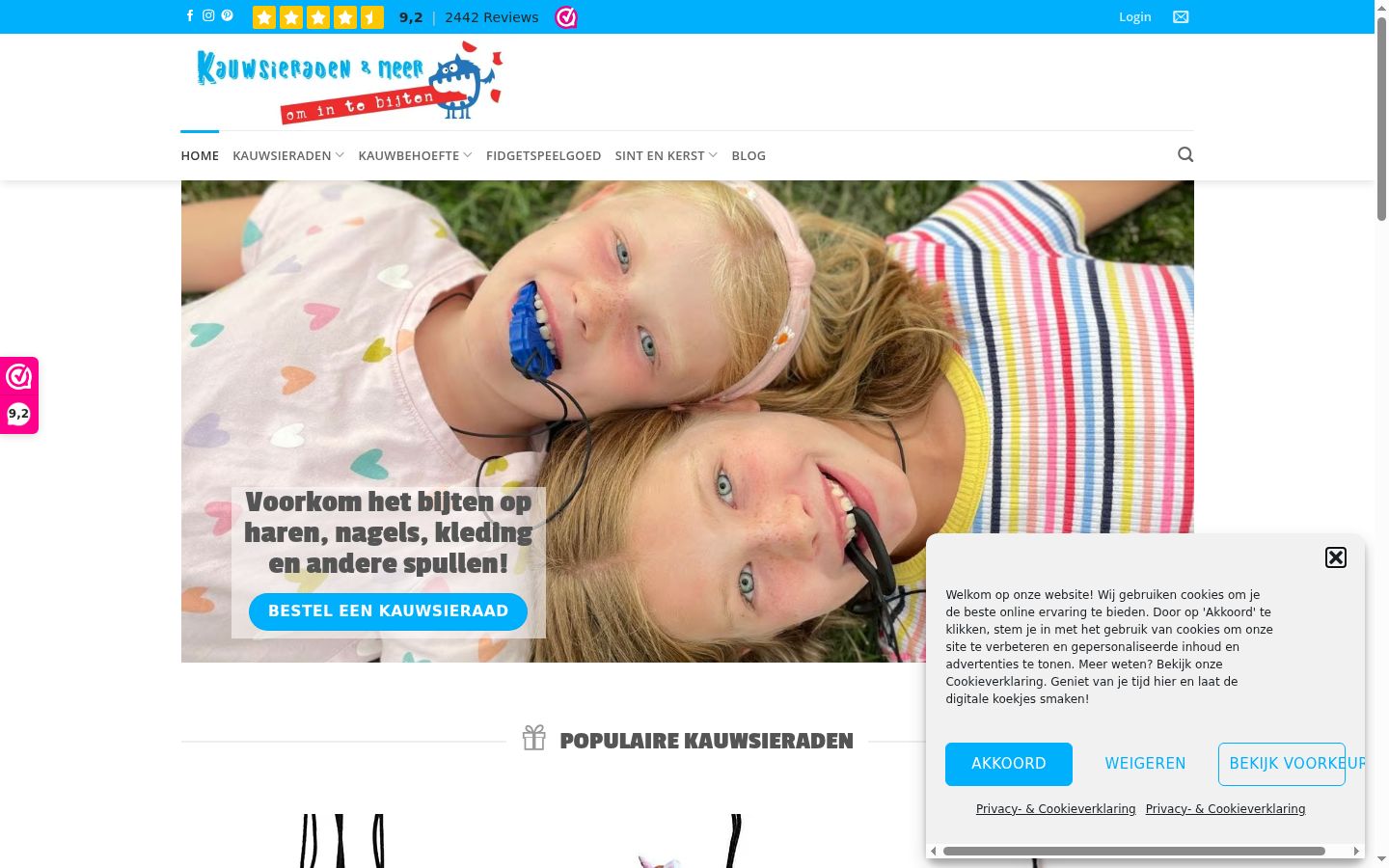 Snímek obrazovky baneru souhlasu zobrazeného před jakoukoli interakcí