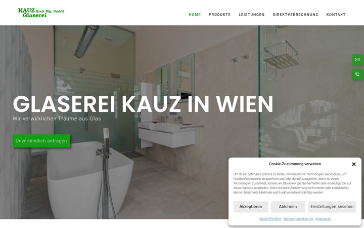 Screenshot of kauz.at