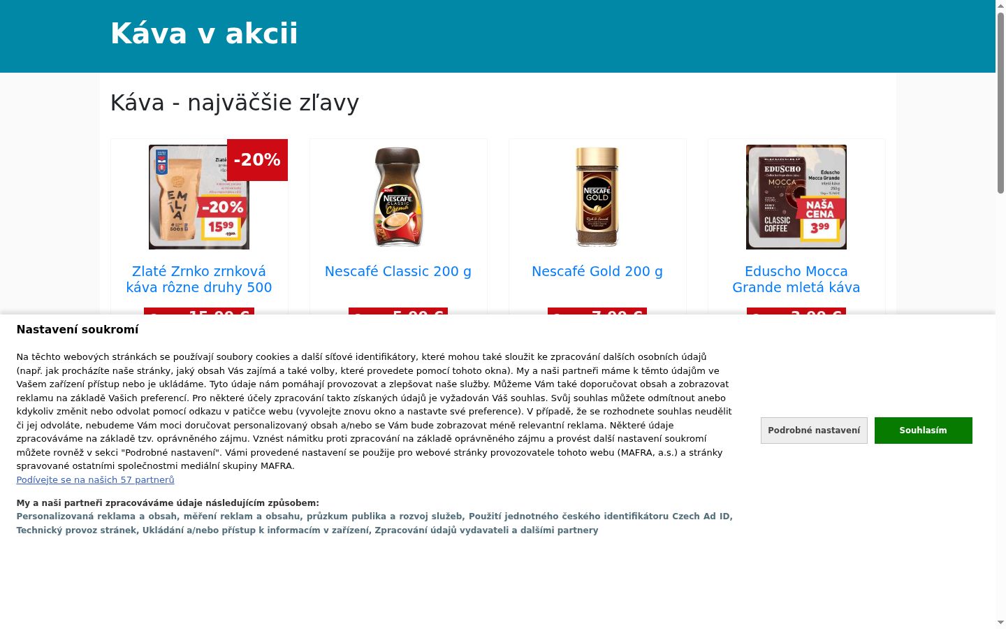 Zrzut ekranu banera zgody wyświetlanego przed jakąkolwiek interakcją