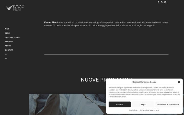 Screenshot of kavacfilm.com