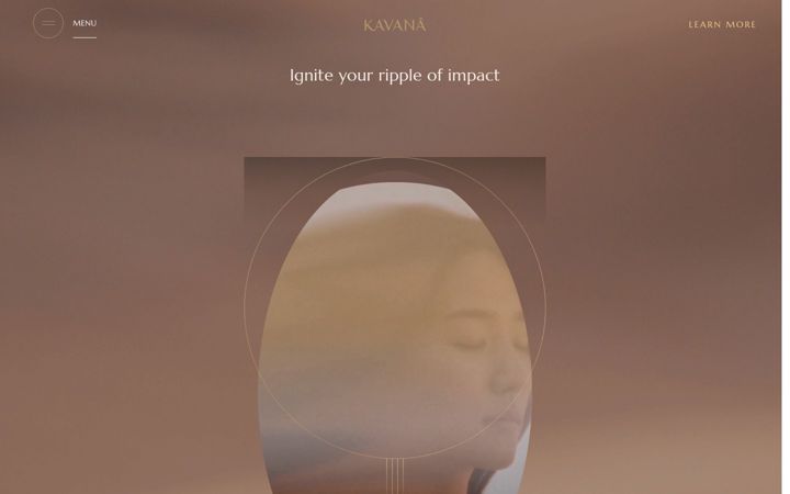 Screenshot of kavanaretreats.com