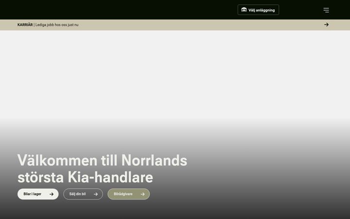 Screenshot of kavebil.se