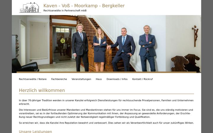 Screenshot of kaven.de