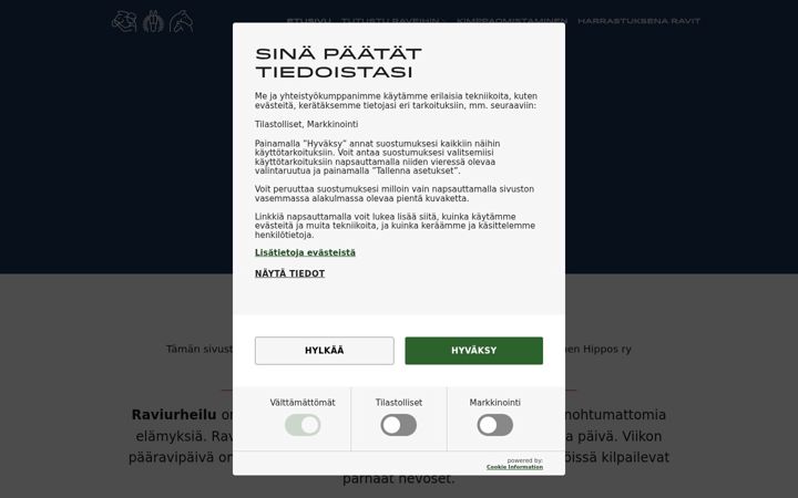 Capture d'écran de kavioliiga.fi