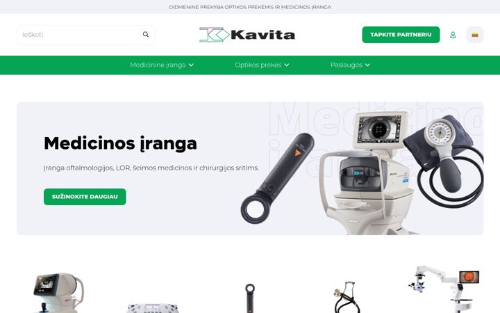 Screenshot of kavita.com