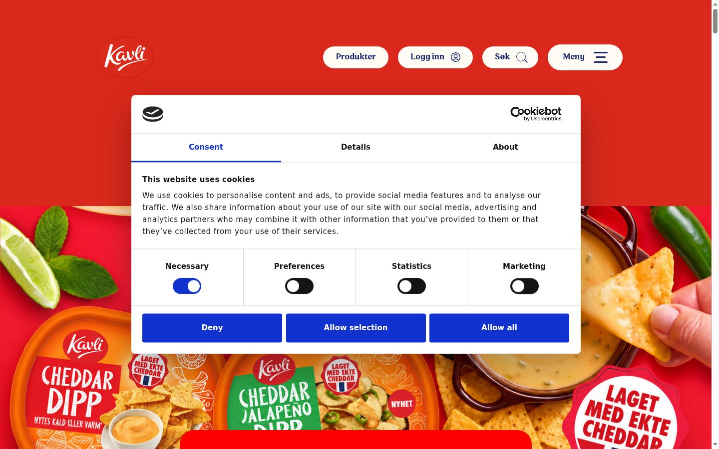Sutikimo reklamjuostės, rodytos prieš bet kokią sąveiką, ekrano kopija