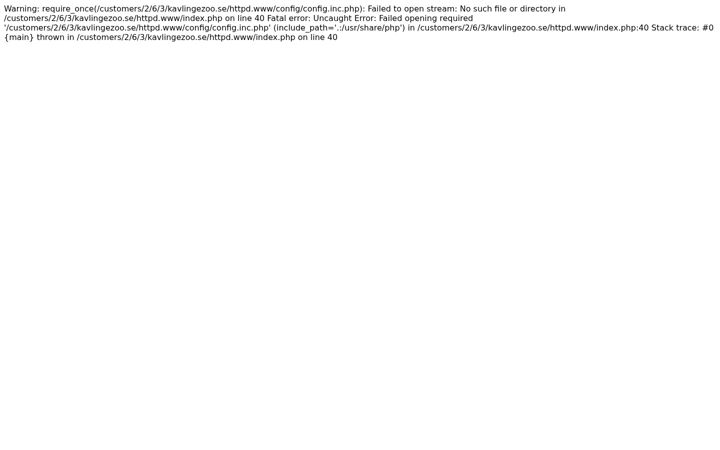 Screenshot of kavlingezoo.se