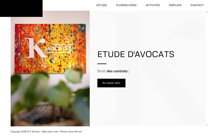 Screenshot of kavocats.ch