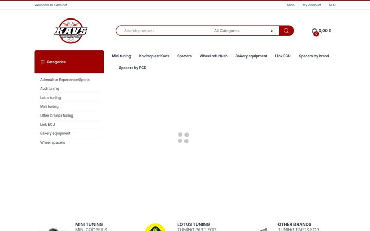 Screenshot of kavs.net