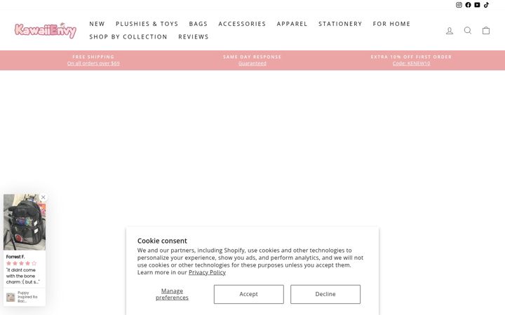Screenshot of kawaiienvy.com