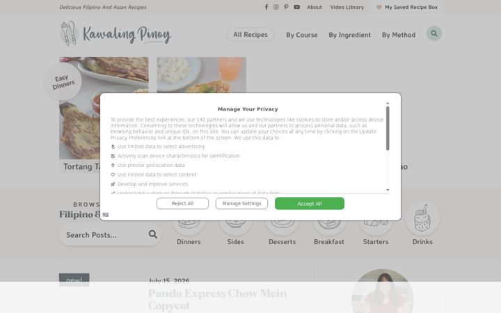 Screenshot of kawalingpinoy.com