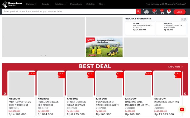 Snímek obrazovky kawanlama.com