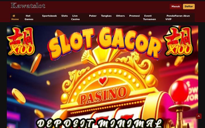 Screenshot of kawatslot.net