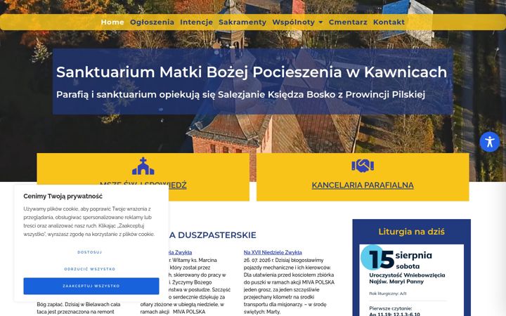Screenshot of kawnice.pl