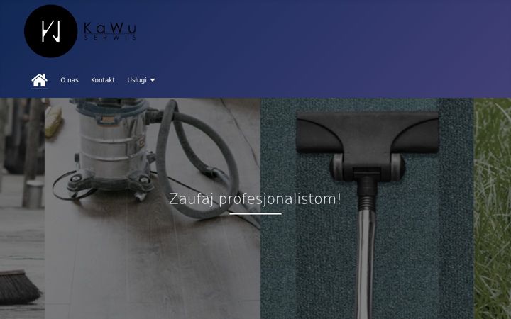 Screenshot of kawuserwis.pl