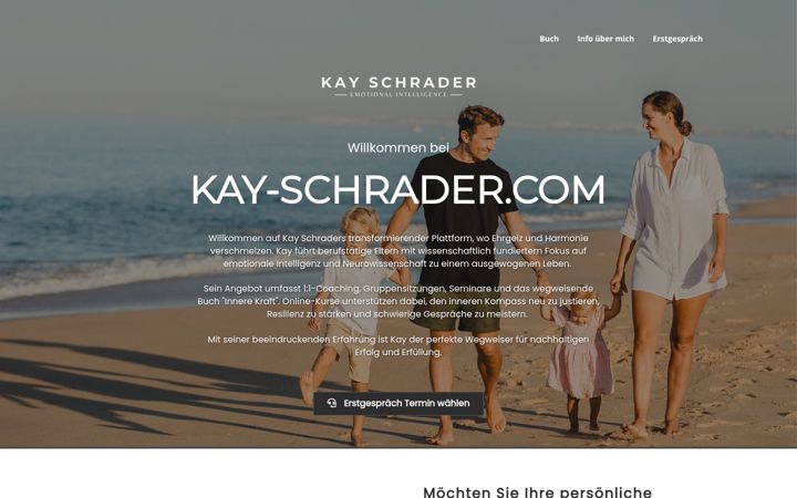 Screenshot of kay-schrader.com