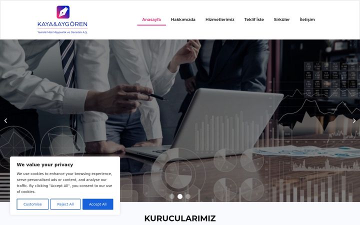 Screenshot ta' kayaaygoren.com.tr