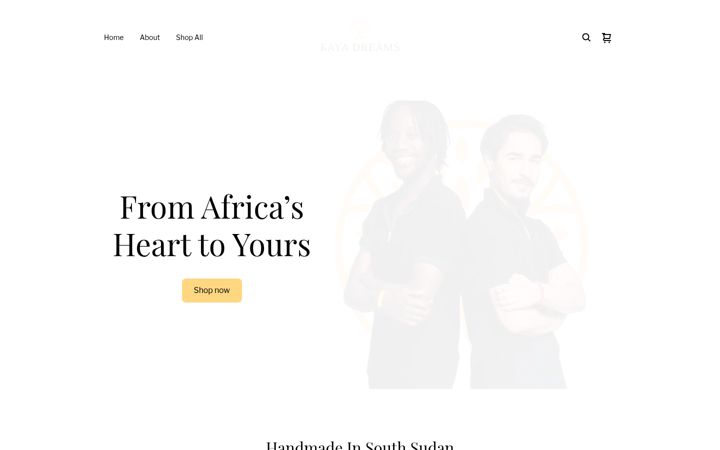 Screenshot of kayadreamsimports.com