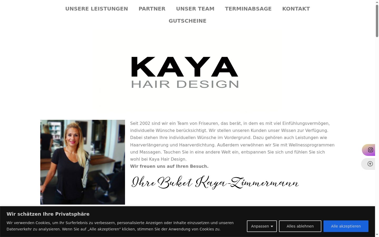 Screenshot tal-banner tal-kunsens muri qabel kwalunkwe interazzjoni