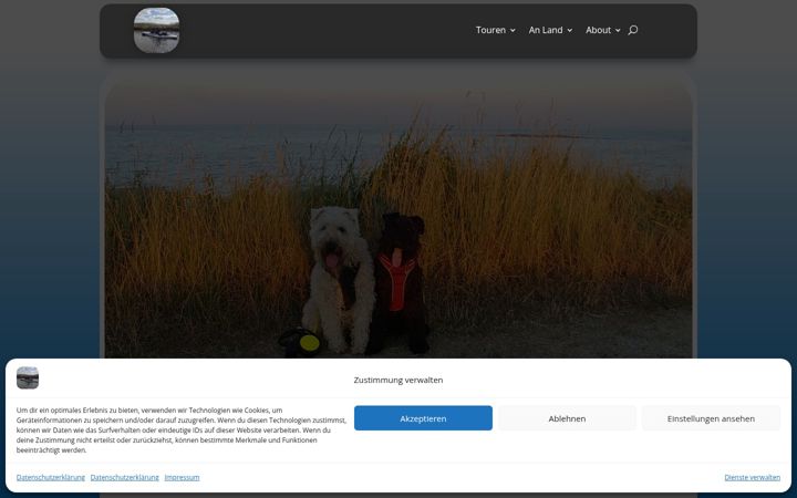 Screenshot of kayakphotos.de