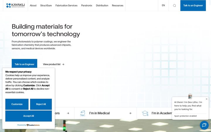 Screenshot of kayakuam.com