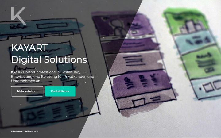 Screenshot of kayart.de