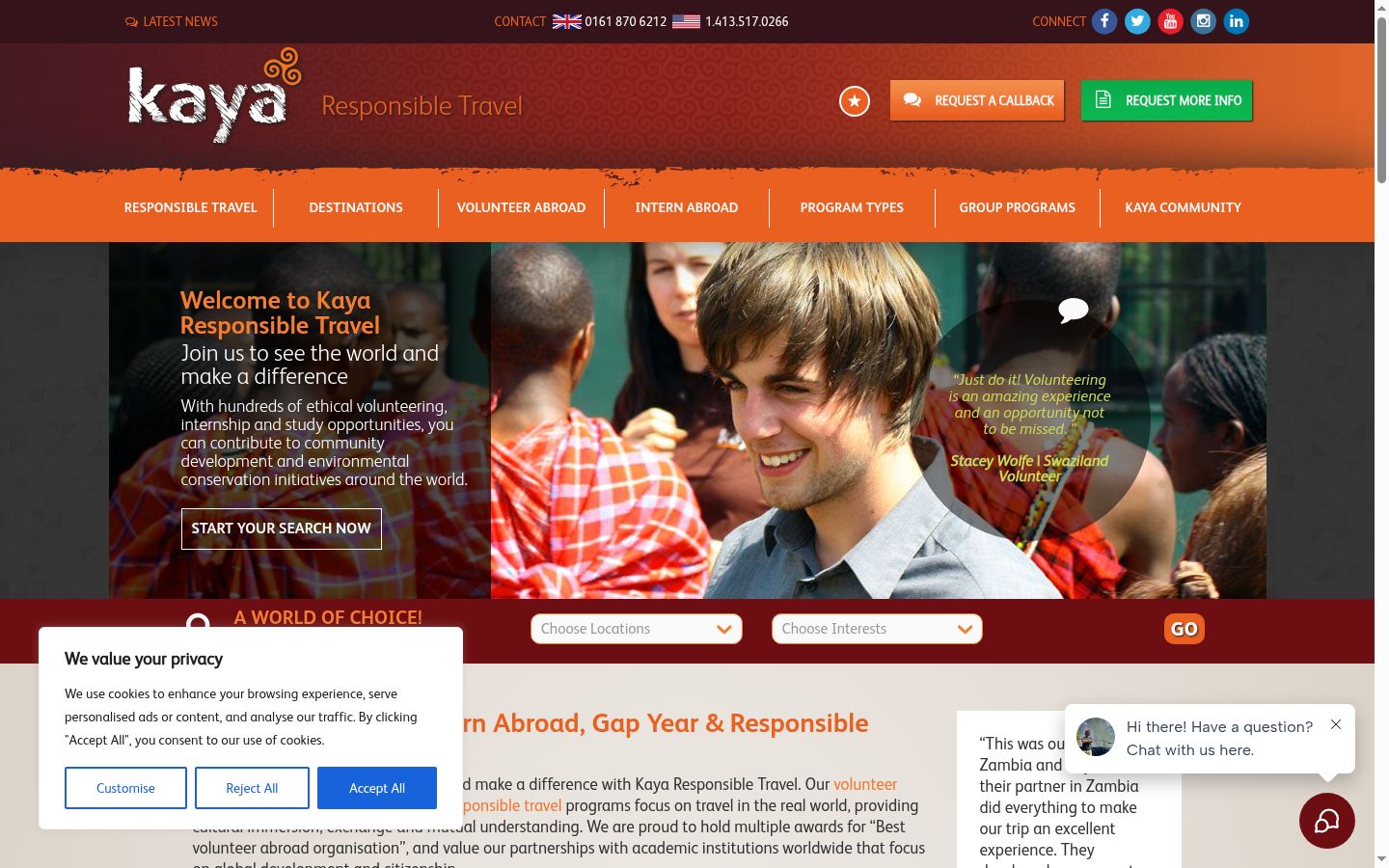 Screenshot tal-banner tal-kunsens muri qabel kwalunkwe interazzjoni