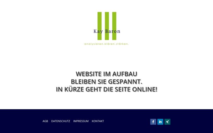 Screenshot of kaybaron.de