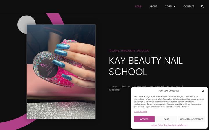Screenshot of kaybeauty.it