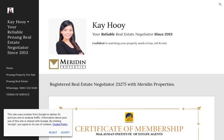 Screenshot of kayhooy.com