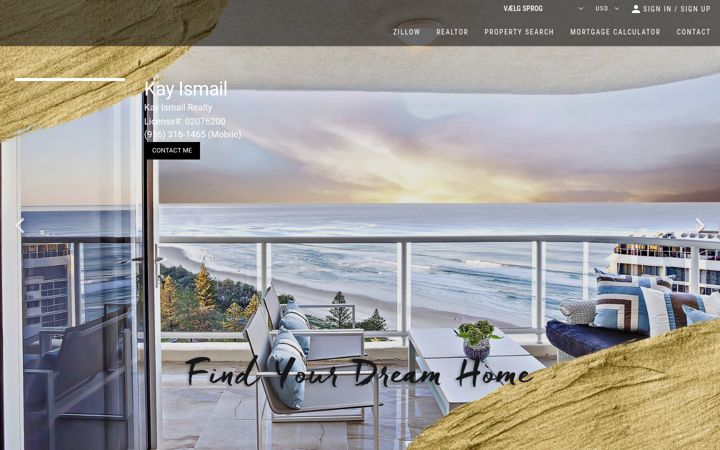 Screenshot of kayismailrealty.com