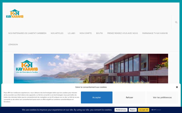 Screenshot of kaykarayib.com