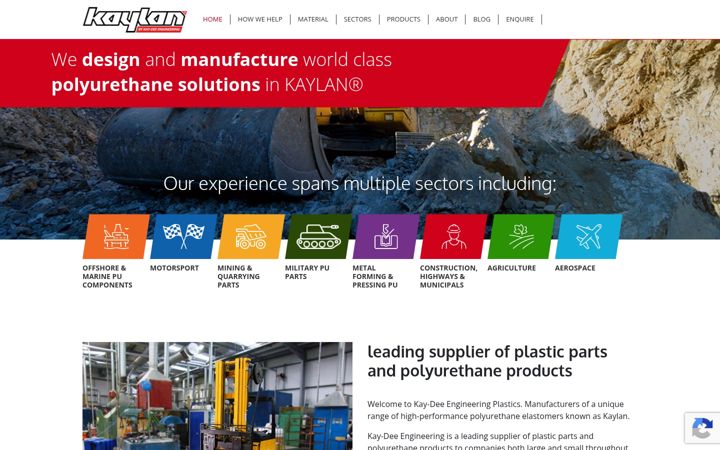 Screenshot of kaylan.co.uk