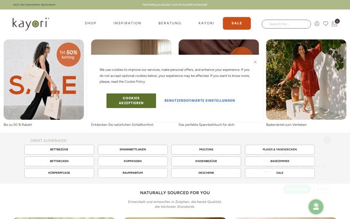 Screenshot of kayori.de