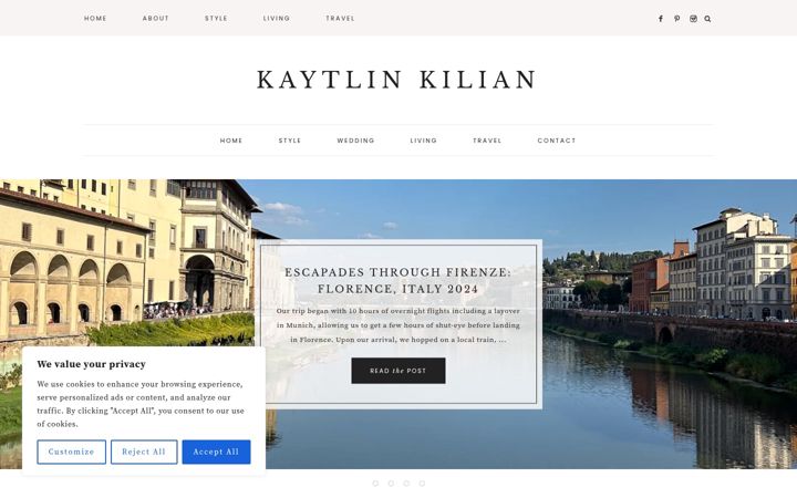 Screenshot of kaytlinkilian.com