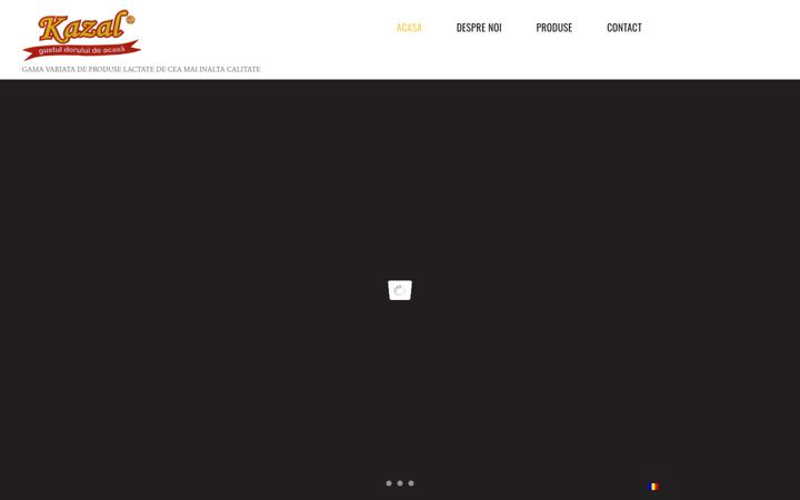 Screenshot of kazal.ro