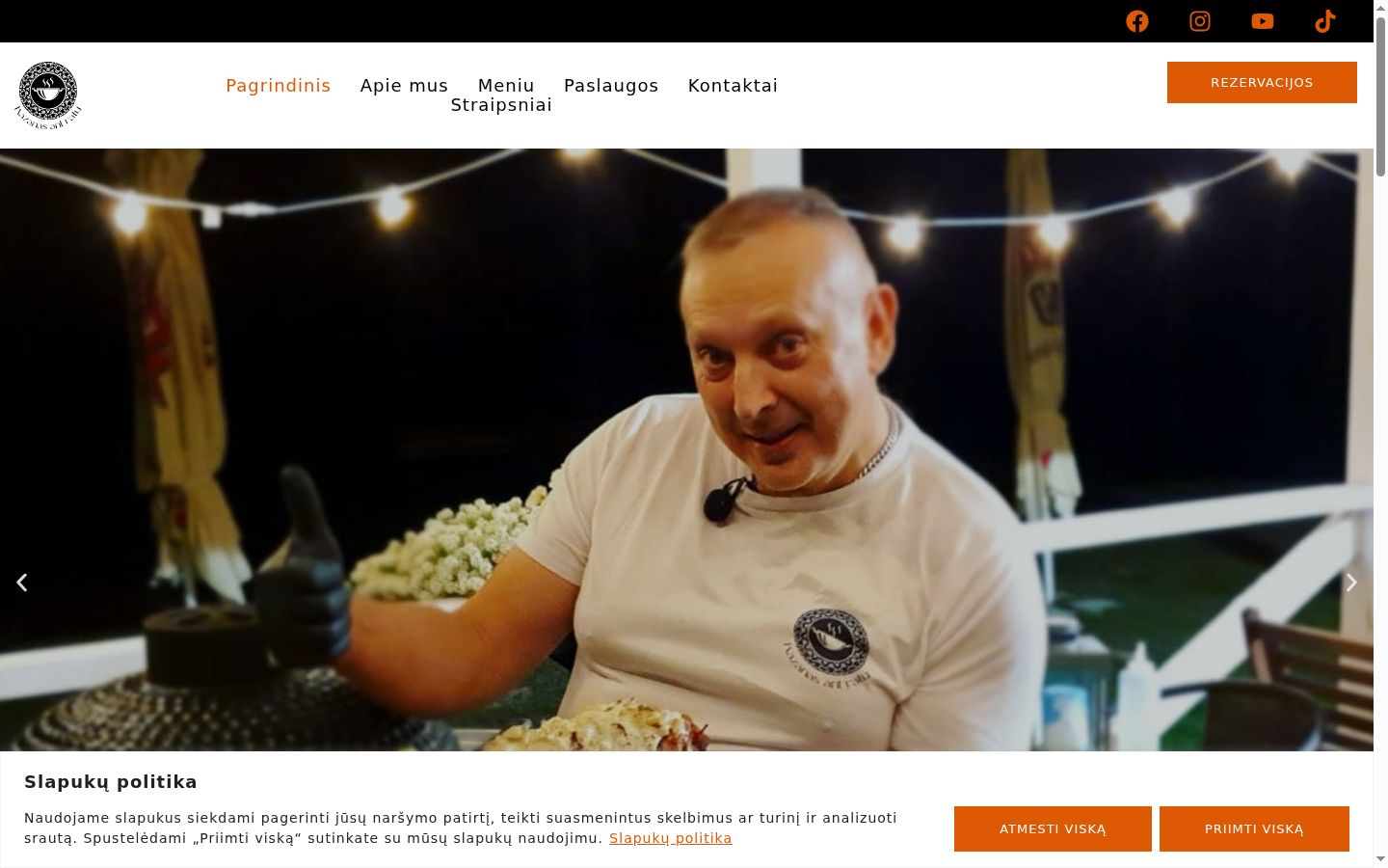 Zrzut ekranu banera zgody wyświetlanego przed jakąkolwiek interakcją