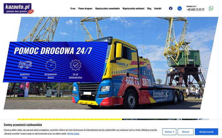 Screenshot of kazauto.pl
