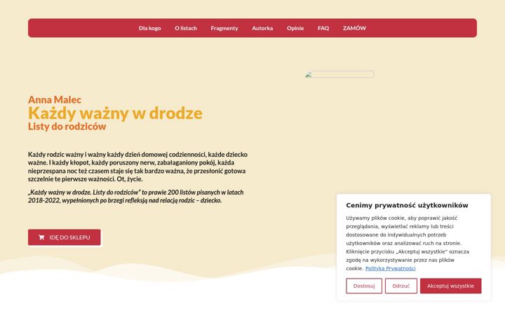 Screenshot of kazdywaznywdrodze.pl