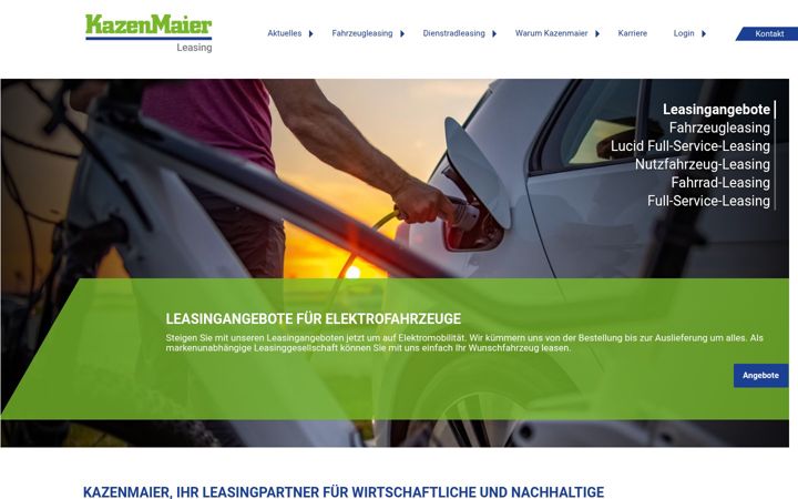 Screenshot of kazenmaier.de