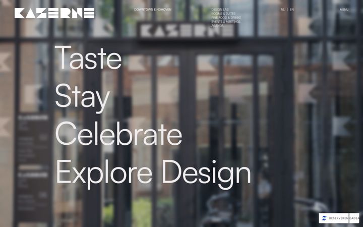 Screenshot of kazerne.org