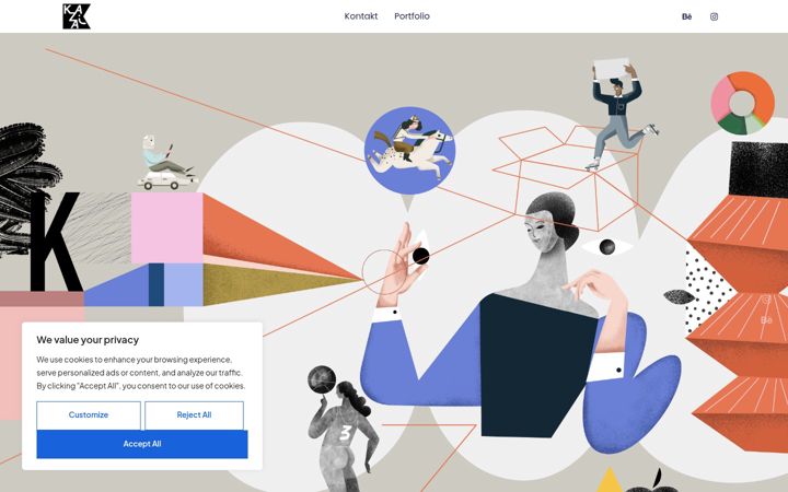 Screenshot of kazia.pl
