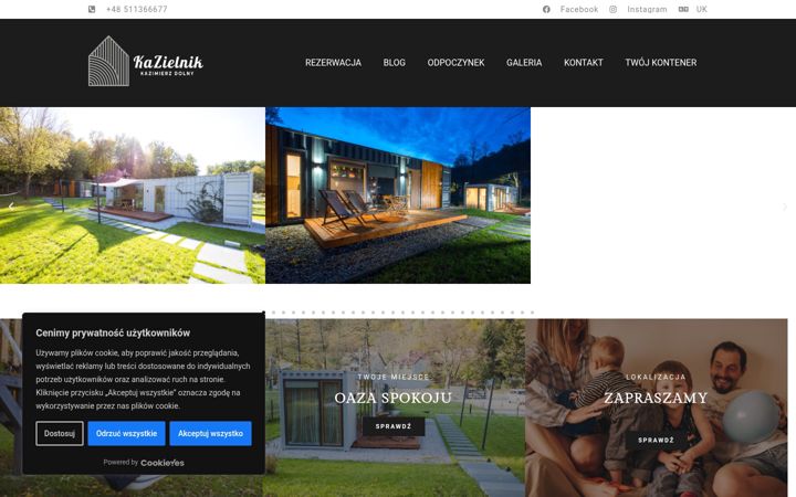 Screenshot of kazielnik.pl