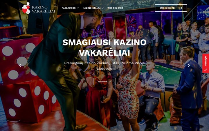 Screenshot of kazinonuoma.lt