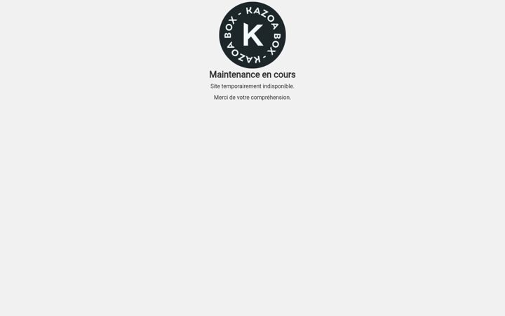 Screenshot of kazoabox.be