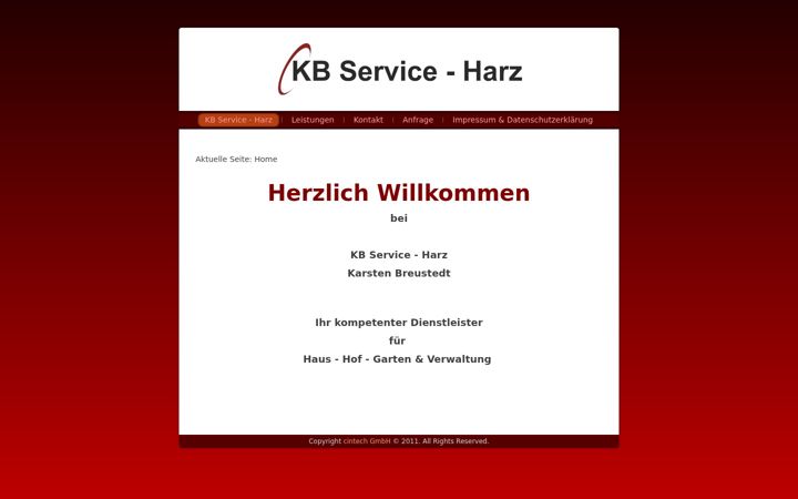 Screenshot of kb-buero-management.de